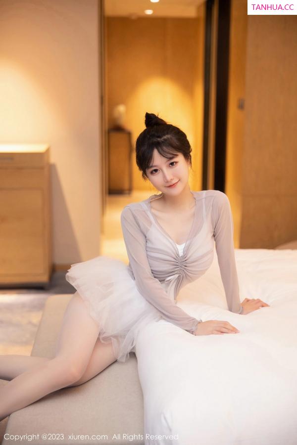   [XiuRen]高清写真图 2023.04.18 No.6592 谢小蒽 芭蕾舞蹈第51张图片